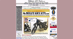 Desktop Screenshot of militaryatvparts.com