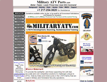 Tablet Screenshot of militaryatvparts.com